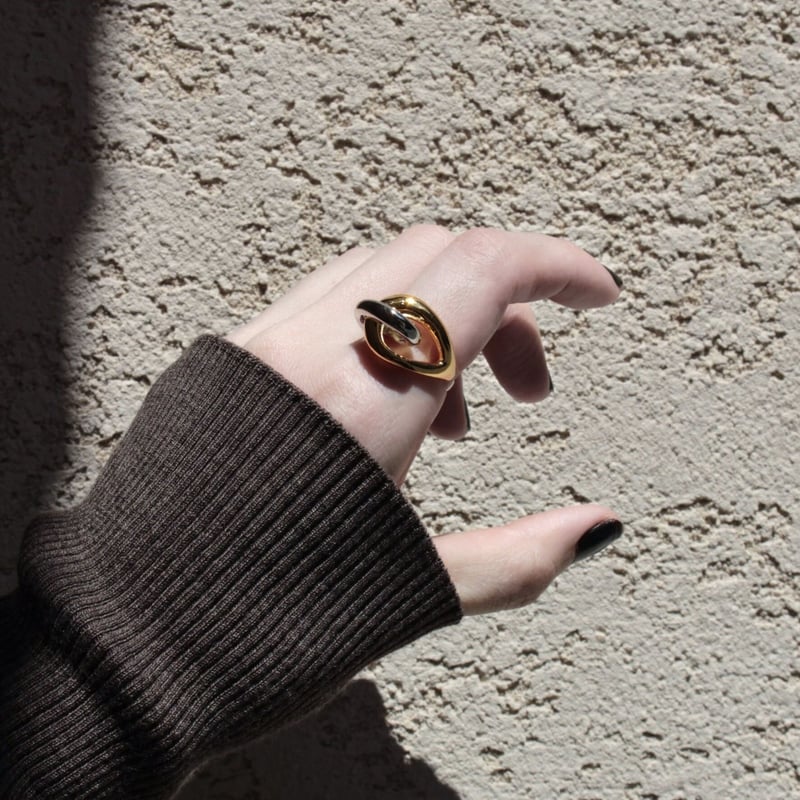 Clarity bit earcuff ring (mix color) | Soierie...