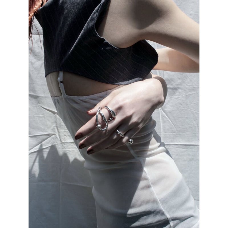 Neo coil earcuff ring (one color) | Soierie Onl Neo coil earcuff ring (one color) | Soierie Onl