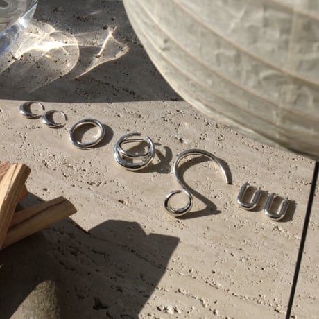 norme clear hook earcuff / SV925