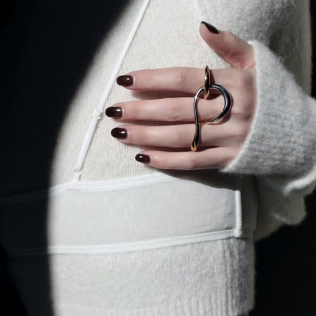 Connect eight loop ring (large/2P) (mix color)