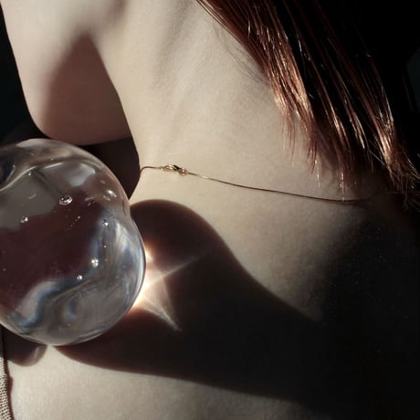norme polished necklace / K18