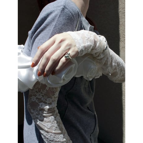 Metal art pinky cuff ring (one color)