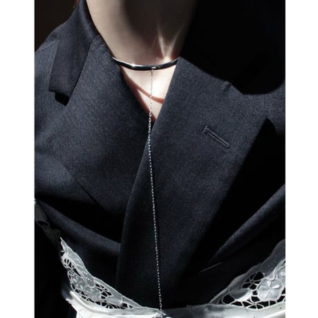 Curve lariat choker (one color)