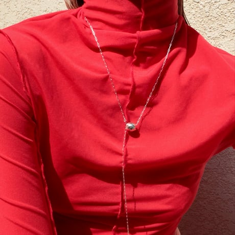 norme true circle necklace / SV925