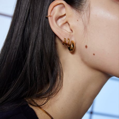 norme dew pierce / SV925＋Gold Plated