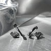 Heart barbell small pierce (one color)