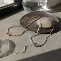 Figue clip slim necklace