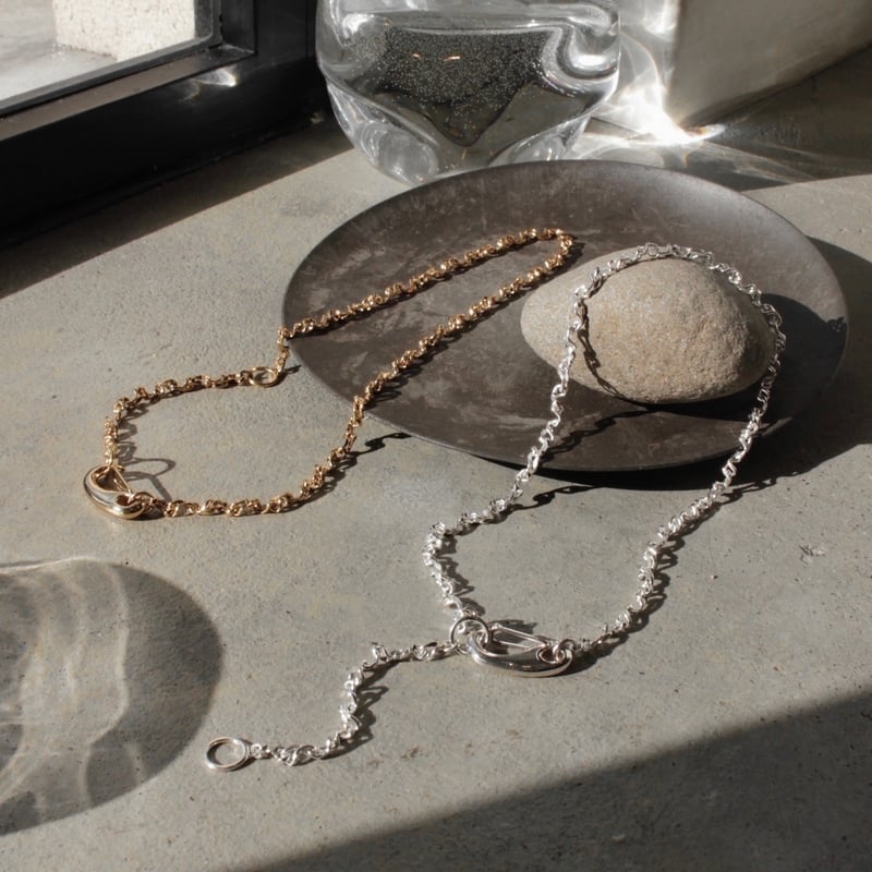 アクセサリー Figue clip slim necklace Figue clip slim necklace | Soierie Online Store