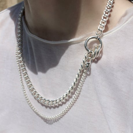 Carabiner loop necklace