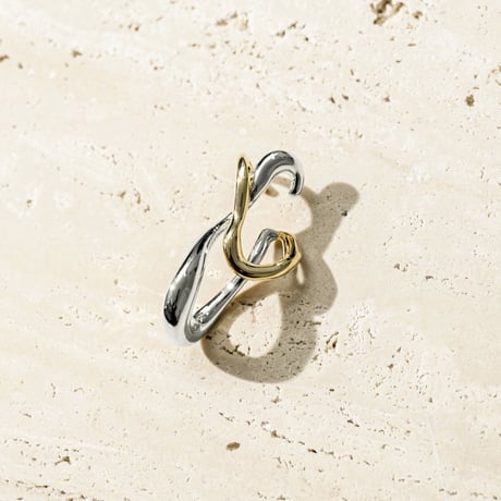 Connect loop earcuff (1P) (mix color)