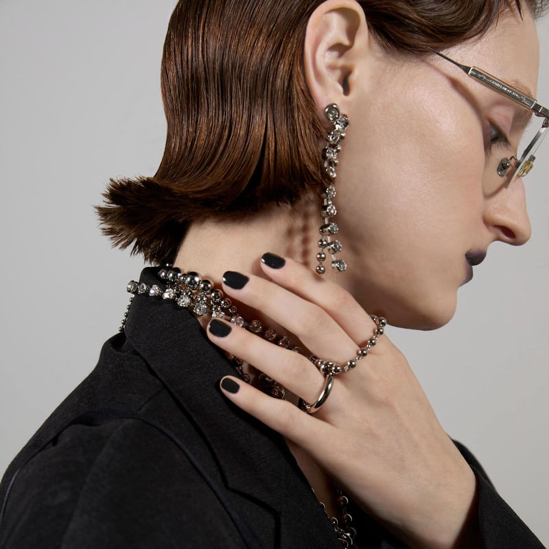 Dark metal pierce | Soierie Online Store