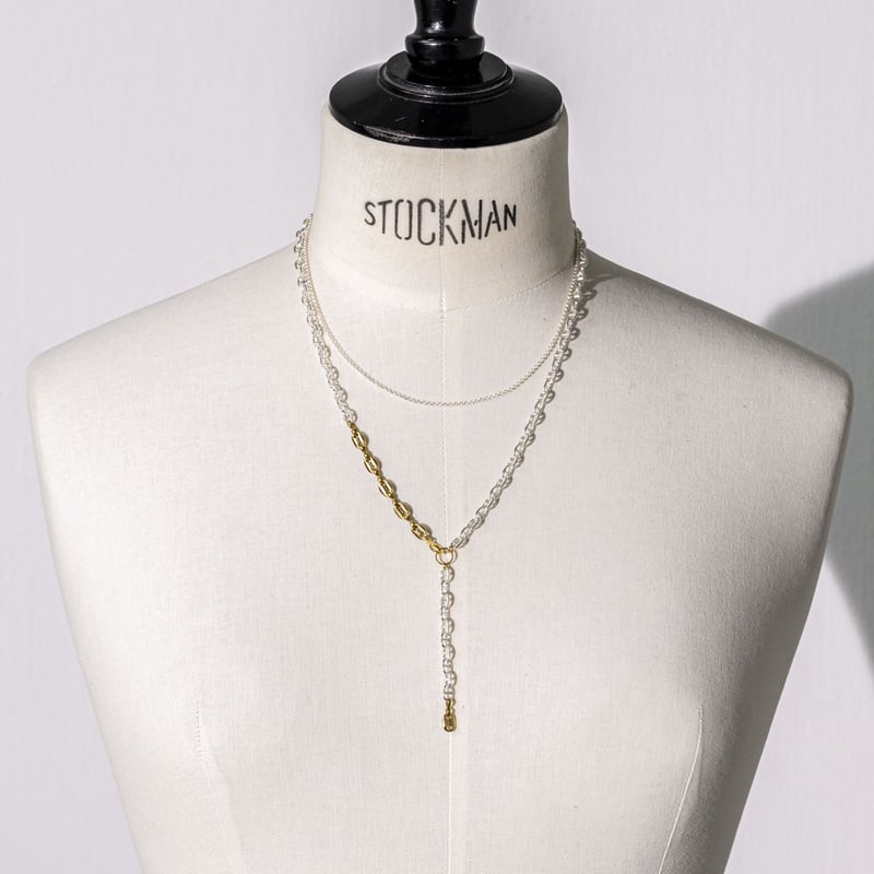 Layered necklace (3P) (mix color) | Soierie Onl Layered necklace (3P) (mix color) | Soierie Onl