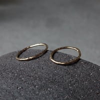 norme uncut ring (1p) / SV925＋Gold Plated