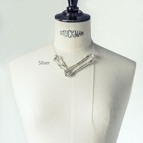 Bit motif necklace