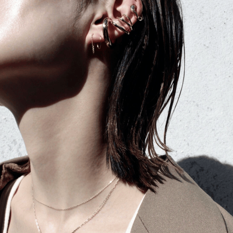 Art screw pierce / Small (2P)