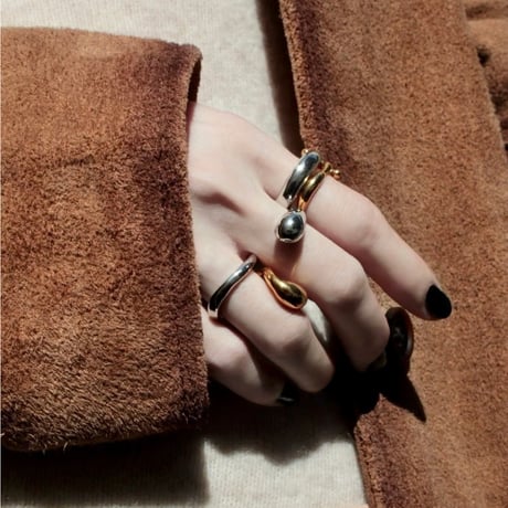 kinetic art ring (mix color)