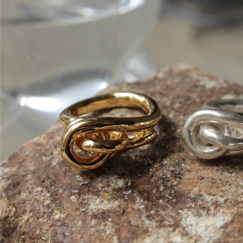 Vintage knot ring | Soierie Online Store