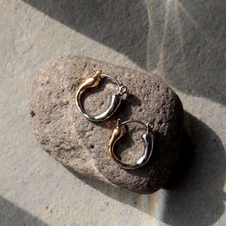 Metal art hoop pierce (mix color)