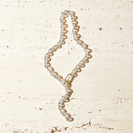 Flitter clip necklace