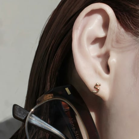 norme numbering pierce (1P) / SV925＋Gold Plated