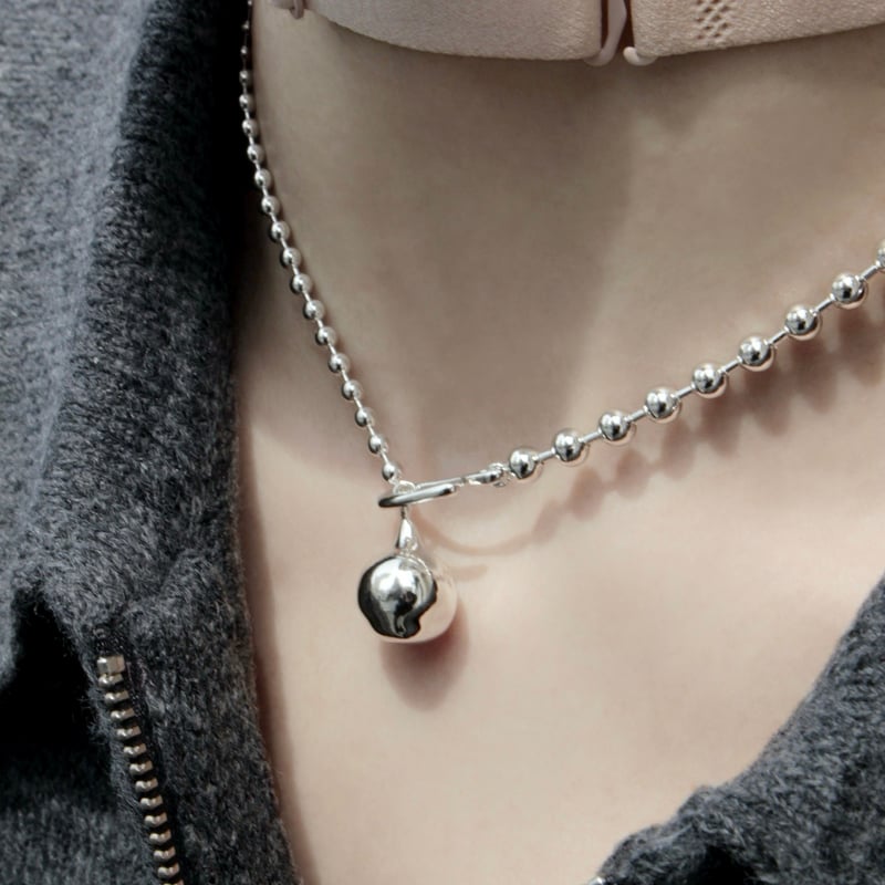 Pome ballchain necklace | Soierie Online Store