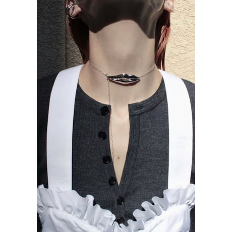 Lip motif necklace【Exclusive item】