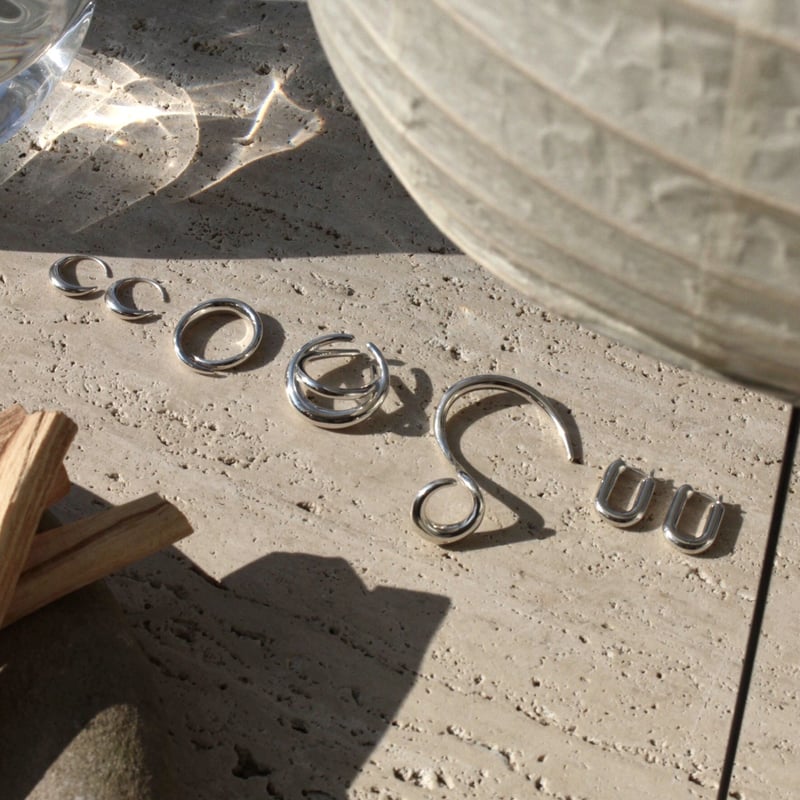 【極美品・記念モデル】ORB RING Slim CLEAR WHITE norme clear ring / SV925 | Soierie Online Store