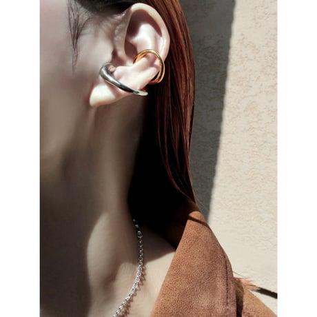 Practical over earcuff ring (mix color)