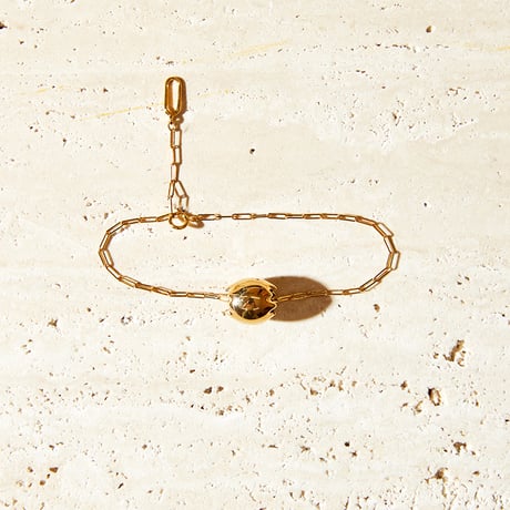 norme true circle bracelet / SV925＋Gold Plated