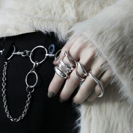 Ornaments earcuff ring