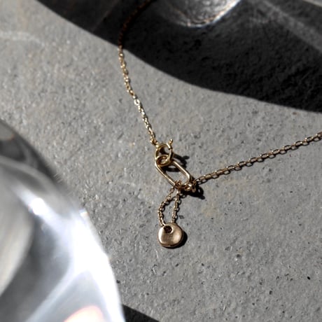 norme tag chain necklace / SV925＋Gold Plated