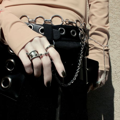 Metal ball carabiner ring