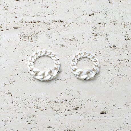 Asymmetry chain ring  [Unisex line]