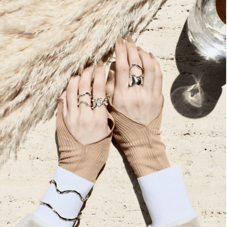 Skin object earcuff ring