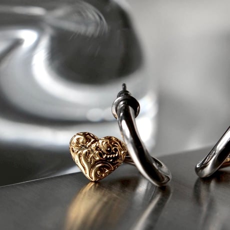 Heart barbell small pierce (mix color)
