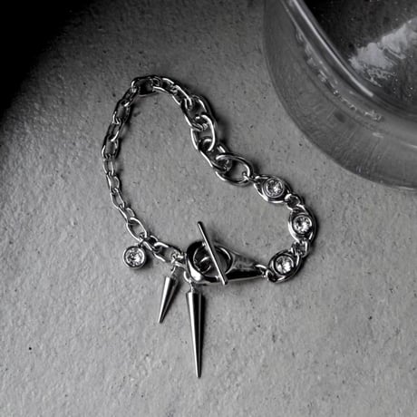 Dark metal bracelet
