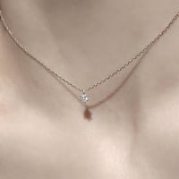 norme diamond necklace / SV925