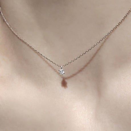 norme diamond necklace / SV925
