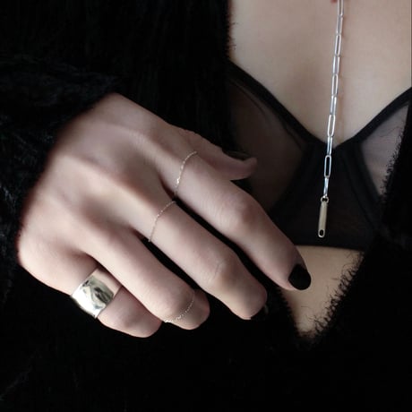 norme dew pinky ring / SV925