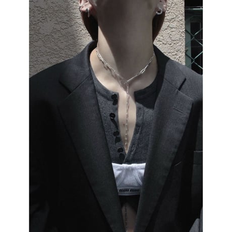 Lead rope necklace