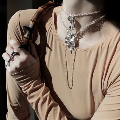 Ribbon necklace