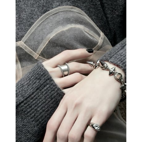 Dark metal ring