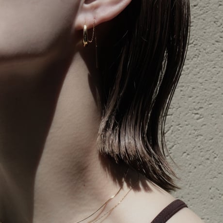 norme second american pierce / SV925＋Gold Plated