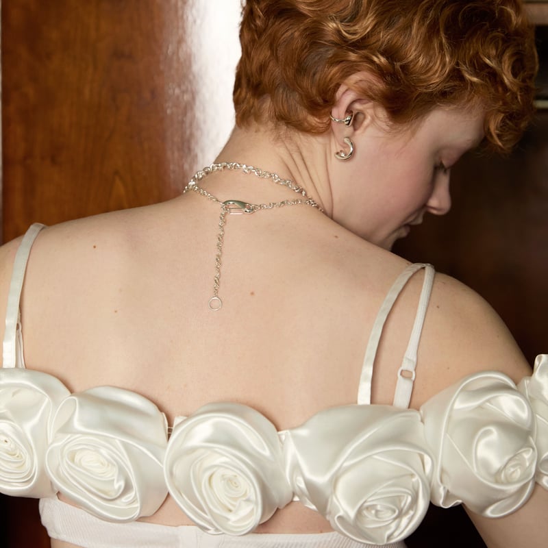 Figue clip necklace | Soierie Online Store