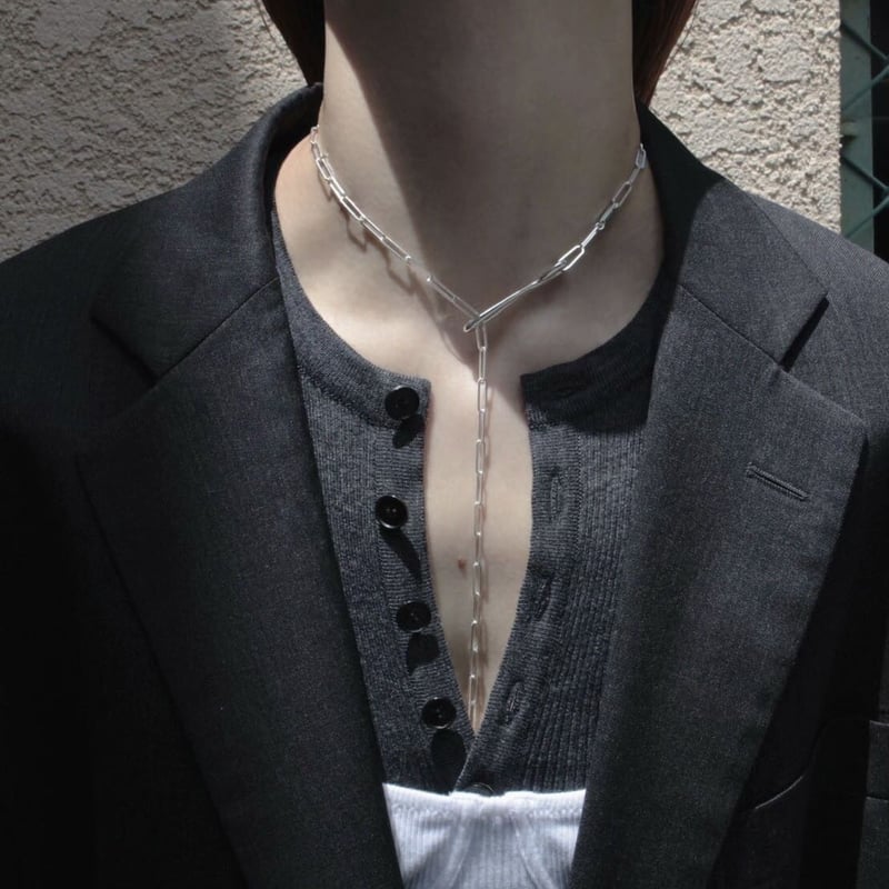 Soierie / ソワリー】Lead rope necklace-
