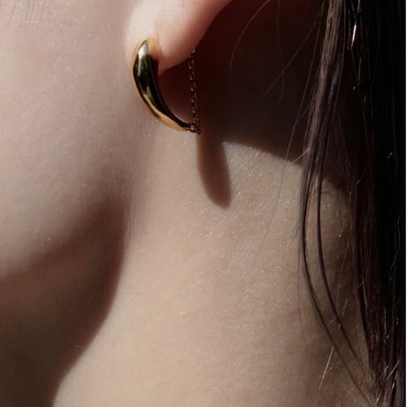 norme first metal pierce / SV925＋Gold Plated