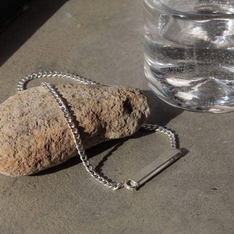 norme ID Plate necklace / SV925
