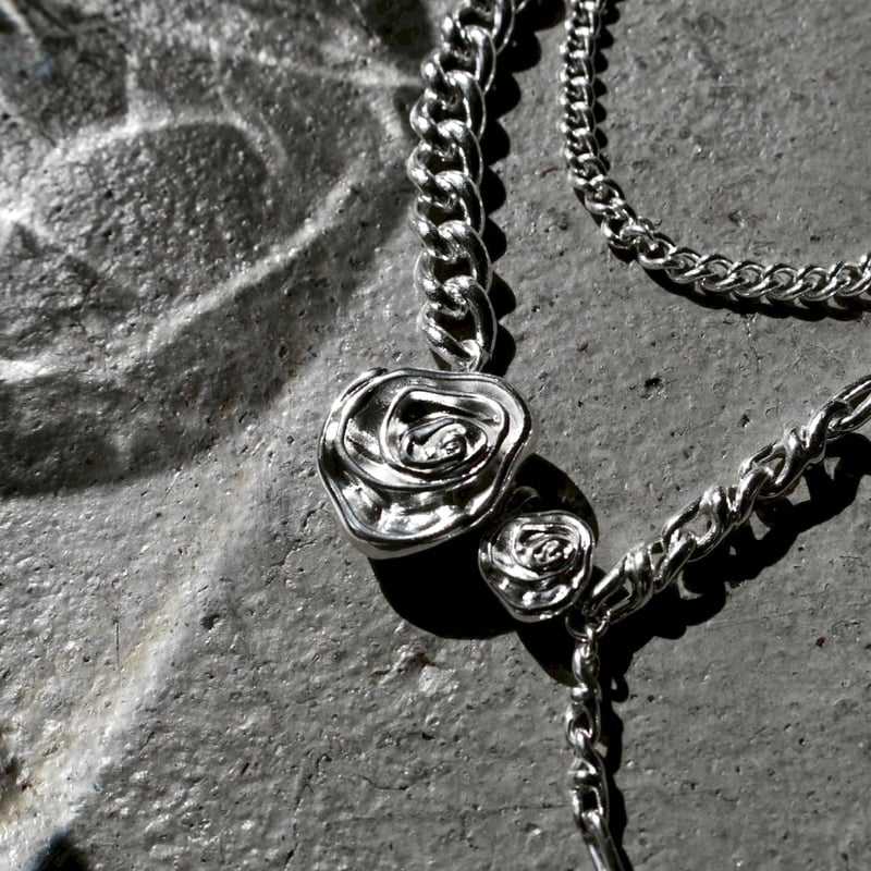 Rose layered necklace | Soierie Online Store