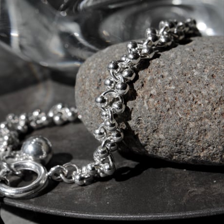 Pome chain bracelet