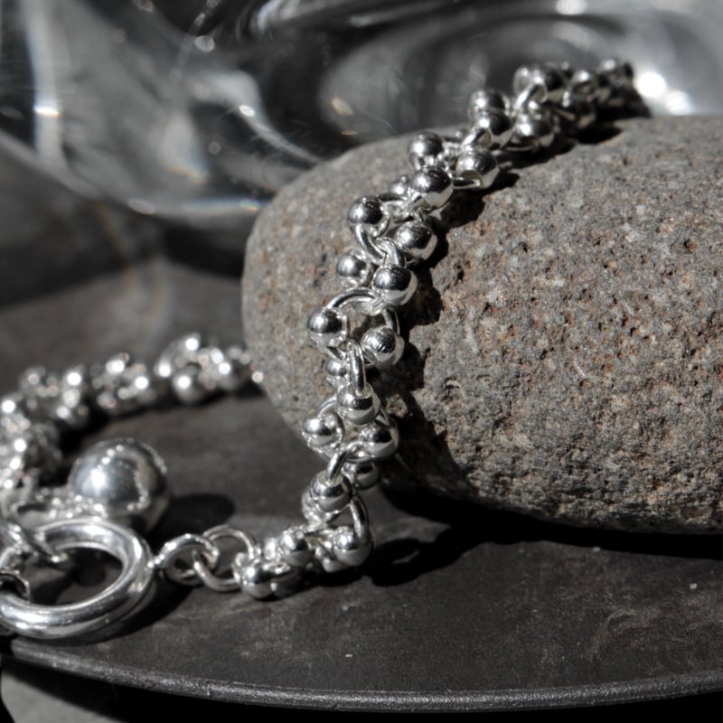 Soierieチェーンブレスレット Pome chain bracelet | Soierie Online Store
